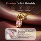 Boy & Girl Pendant Necklace with Zircon Stone