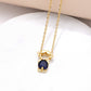 Boy & Girl Pendant Necklace with Zircon Stone