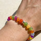 Rainbow Cat's Eye Beaded Necklace