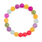 Rainbow Cat's Eye Beaded Necklace