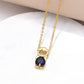 Boy & Girl Pendant Necklace with Zircon Stone