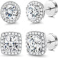 Sparkling Ear Studs for Women