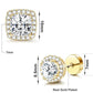 Sparkling Ear Studs for Women