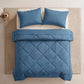 🛏️ LIMITED-TIME 58% OFF! ✨ 3-Piece Quilted Comforter Set with Shams – All-Season Microfiber