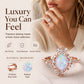 Vintage Filigree Oval Opal Ring