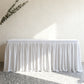 💥 Pleated Table Skirt for Events – Elegant & Easy Table Decor ✨