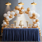 💥 Pleated Table Skirt for Events – Elegant & Easy Table Decor ✨