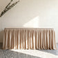 💥 Pleated Table Skirt for Events – Elegant & Easy Table Decor ✨
