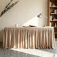 💥 Pleated Table Skirt for Events – Elegant & Easy Table Decor ✨