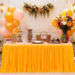 💥 Pleated Table Skirt for Events – Elegant & Easy Table Decor ✨