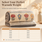 Thickened Double Sided Lamb Fleece and Milk Velvet Winter Quilt Warm Bedding Comforter for Autumn and Winter