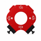 Woodworking Router Template Round Corner R Angle Arc Jig Tool for Wood Router Trimmer Wardrobe DIY Corner Trimming