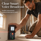 ⏳Time-Limited Special⏰Rechargeable Laser Rangefinder – Voice Broadcast, Shockproof Casing, Multiple Range Options 🔦
