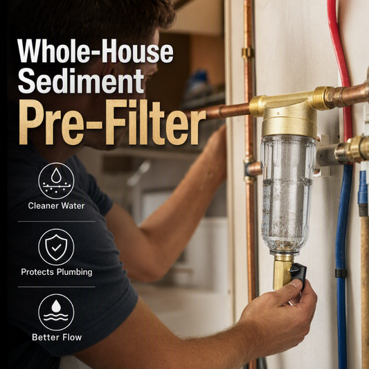 Whole-House Sediment Pre-Filter