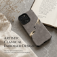 ✨ Suede Phone Case — Creation of Adam Design, Secure Grip, Precision Camera Protection