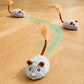 🐱 50% OFF! ✨ Smart Electric Cat Toy Mouse – Obstacle Avoidance, Realistic Plush Design & Type-C Rechargeable – Low-Noise 360° Movement for Endless Play 🐭