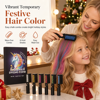 📢📢50% OFF !! ⏰6-Pack Disposable Hair Dye Combs Set