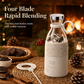 Portable Electric Juicer Cup Mini Personal Juice Blender with USB Magnetic Charging