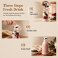 Portable Electric Juicer Cup Mini Personal Juice Blender with USB Magnetic Charging