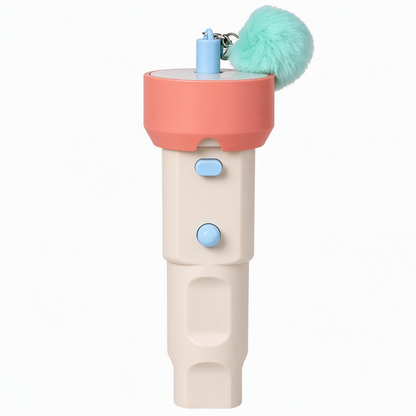 Electric Rechargeable Teaser Toy with One Key Ejection Launcher Gun and Retractable String Interactive Kitten Toy