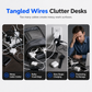 15W Foldable 3 in 1 Magnetic Wireless Charging Station and Desktop Phone Stand