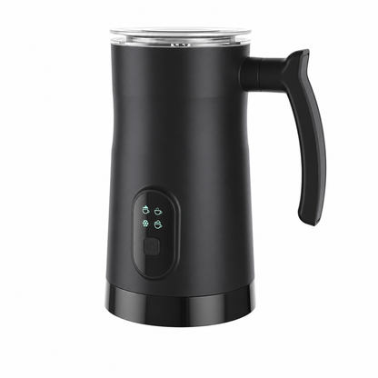 400W Automatic Electric Milk Frother and Hot and Cold Milk Foamer Household Milk Foaming Mixing Cup for Coffee