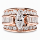 🌸 50% OFF NOW! 🌸Plated Cubic Zirconia Engagement Ring Fashion Jewelry