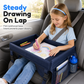 Kids Car Seat Travel Tray with Storage Organizer