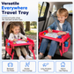 Kids Car Seat Travel Tray with Storage Organizer