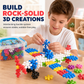 🔥Kids 3D Interlocking Snowflake Building Blocks