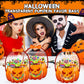 Halloween Transparent Pumpkin Favor Bags