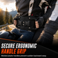 🏍️ Passenger Grip Belt: High-Tensile Nylon, Ergonomic Handle, Adjustable Waist Strap, for Motorcycle