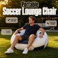 ⏳🔥LIMITED-TIME 50% OFF! ⏰⚽ Inflatable PVC Soccer-Shaped Sofa 🛋️– Fun Football Design, Durable & Portable Lounger for Game Room, Party, Bedroom & Match Nights ✨