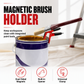 Double Sided Magnetic Paint Brush Clip with Universal Clamping Holder Plastic Paintbrush Tool