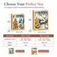 ⏳Limited-time 50% off⏰Elegant Christmas Holiday Gift Bag with Handles and Gold Stamped Christmas Tree Design for Gift Packaging🎄🎁🛍️