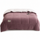 Thick Warm Milk Velvet Winter Comforter Solid Color Soft Fleece Quilt Duvet Insert