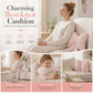 🎀 50% OFF NOW! 🎀 Soft Minimalist Bowknot Throw Pillow – Detachable Design, Decorative Lumbar Cushion for Sofa, Bed & Home Decor ✨