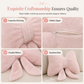 🎀 50% OFF NOW! 🎀 Soft Minimalist Bowknot Throw Pillow – Detachable Design, Decorative Lumbar Cushion for Sofa, Bed & Home Decor ✨