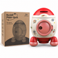 📢📢50% OFF !! ⏰Kids Rocket Piggy Bank Large Capacity Shatterproof Savings Box Toy Gift with Key and Stickers