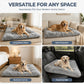 🐶 50% OFF! ✨ Orthopedic Pet Bed Mat – Ultra-Soft Plush Fabric, High-Rebound PP Cotton & Reinforced Stitching – Breathable Skin-Friendly Support for Large Breeds, Portable for Any Space 🛏️