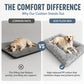 🐶 50% OFF! ✨ Orthopedic Pet Bed Mat – Ultra-Soft Plush Fabric, High-Rebound PP Cotton & Reinforced Stitching – Breathable Skin-Friendly Support for Large Breeds, Portable for Any Space 🛏️