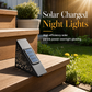 Outdoor Solar Powered Step Light for Stairs Decks and Pathways