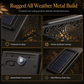 Outdoor Solar Powered Step Light for Stairs Decks and Pathways
