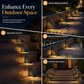Outdoor Solar Powered Step Light for Stairs Decks and Pathways