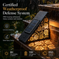 Outdoor Solar Powered Step Light for Stairs Decks and Pathways