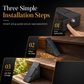 Outdoor Solar Powered Step Light for Stairs Decks and Pathways