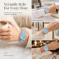 ⏳Limited-time 50% off⏰Simple Women's Quartz Watch with Leather Strap and Three-Eye Dial🌸⌚