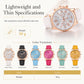 ⏳Limited-time 50% off⏰Simple Women's Quartz Watch with Leather Strap and Three-Eye Dial🌸⌚