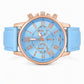 ⏳Limited-time 50% off⏰Simple Women's Quartz Watch with Leather Strap and Three-Eye Dial🌸⌚