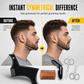 Shape a Perfect Beard Instantly! Symmetrical Beard Shaping Template